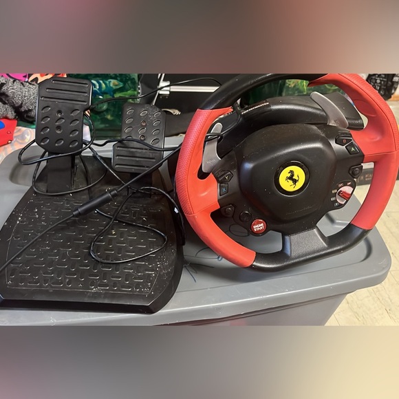 thrust master steering wheel - Picture 1 of 2